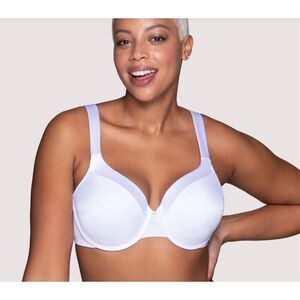 Vanity Fair NWT size 40DD white Full Figure Underwire Bra Illumination